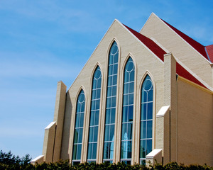 Beautiful modern church
