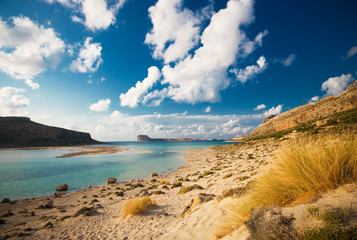 balos beach, crete, greece