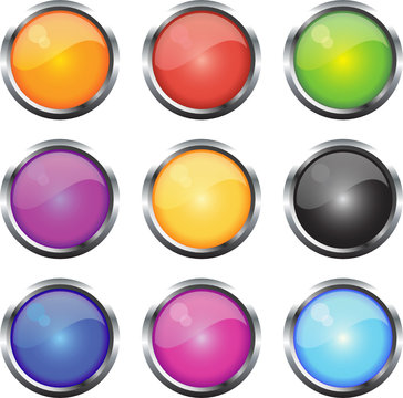 Glossy Web Icons