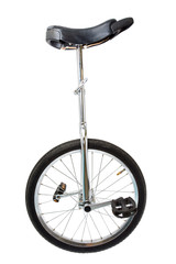 Mono cycle on white