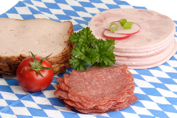 Deutscher Wurstaufschnitt
