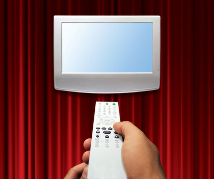 Tv zapping concept