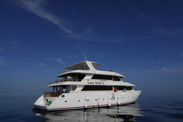 ダイブサファリのボート