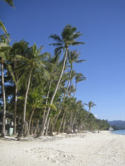 Naklejka premium Paradise beach, Boracay, Philippines