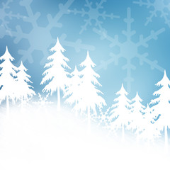 Obraz premium Winter background