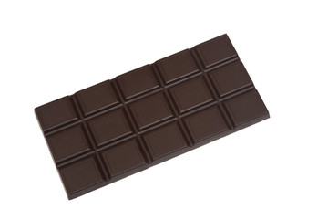 Bar of dark chocolate.