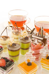 Tea and confectionery