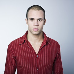 Obraz premium young serious man