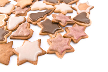 homemade decorated christmas ginger bread