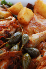 Pollo di Primosten - Secondi di carne Cucina della Dalmazia