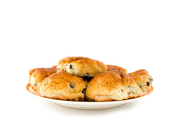currants bread rolls
