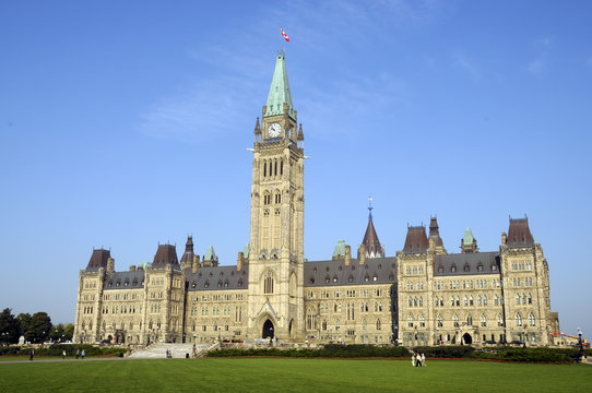 Canadian Parliament And Peace Tower
