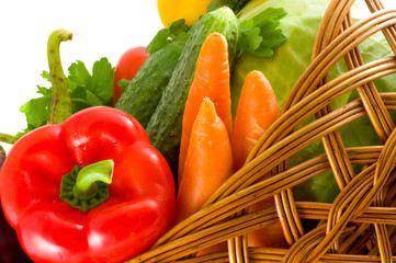 Assortment of fresh vegetables