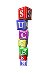 Illustration of success blocks