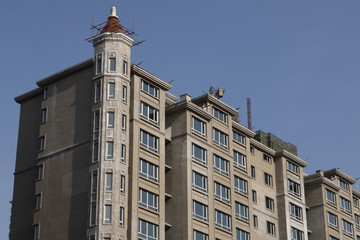 Obraz premium unfinished apartment building