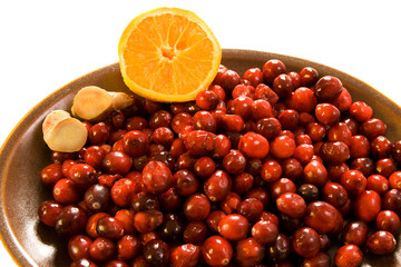 Cranberries, Ginger & Orange