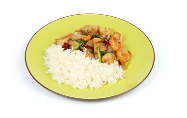 thai chicken and rice