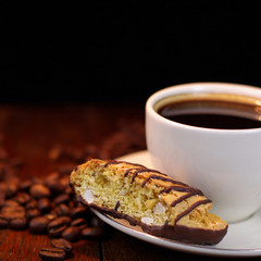 Coffee and Almond Cake