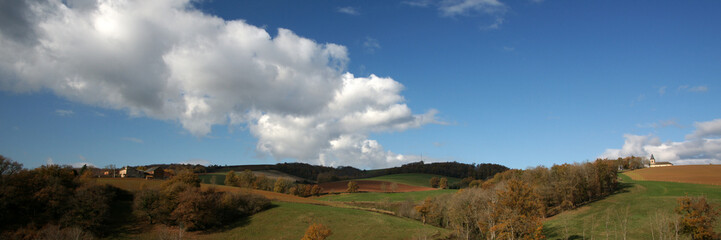 Fototapeta premium ciel et nuages