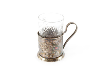 vintage glass holder