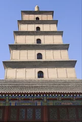 Deurstickers pagoda en xian © Jarp