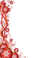 Red & White Christmas ornaments