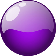 purple 3d button