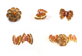 Large image of necklace assortment on white background