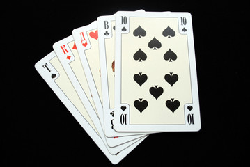 Obraz premium Poker combination