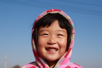 cute Asian little girl