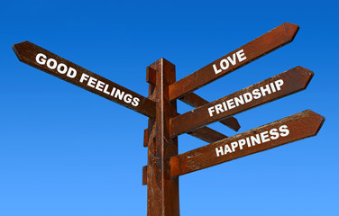 Fototapeta premium Good feelings