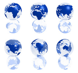 blue globe collection