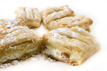 Pastry with cheese