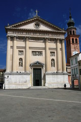 Fototapeta premium Church in Cittadella,Italy