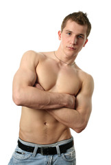 Fototapeta premium Sexy Muscular Man