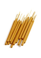 incense sticks isolated on white backgrounde