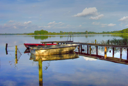 Boote am Schaalsee