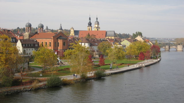 Stadtansicht von Kitzingen