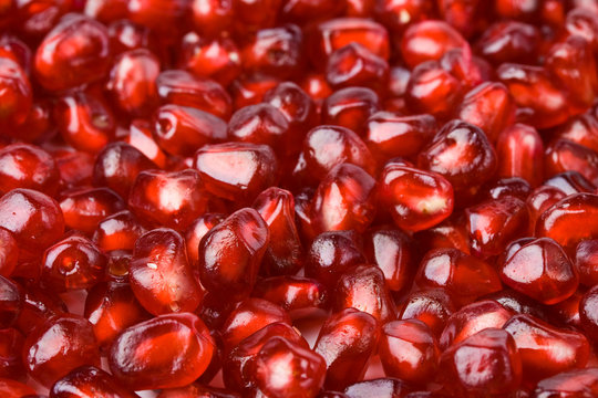 Pomegranate grains