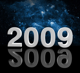 2009 new year background