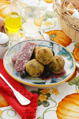 Crocchette alle salamelle - Antipasti Ricette Emilia Romagna