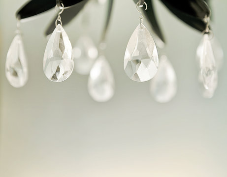 hanging crystals