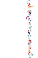 Decorative pins background with copy space