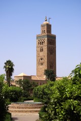 Fototapeta na wymiar Koutoubia ? Marrakech - Wizyty Maroko