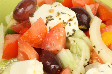 Greek salad macro