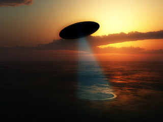 UFO Over Water