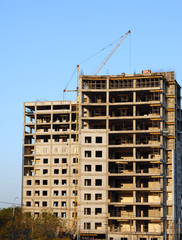 Construction of office building