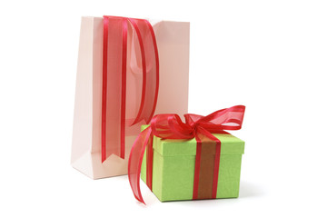 Gift  Parcel and Shopping Bag