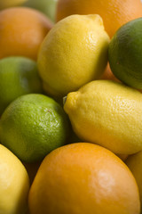Selection Of Citrus Fruits
