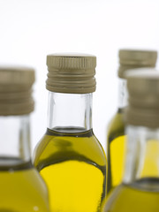 Bottles Of Virgin Olive Oil